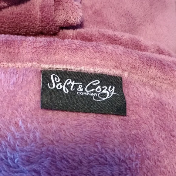 PURPLE SOFT & COZY KING SHEET SET 5PC. - Picture 2 of 4